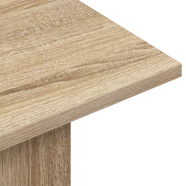 vidaXL Τραπέζι κονσόλας Sonoma Δρυς 100x30x75 εκ