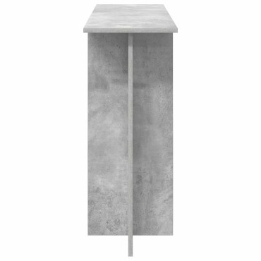vidaXL Τραπέζι κονσόλας Γκρι Σκυροδέματος 100x30x75 εκ