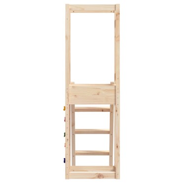vidaXL Παιδική Χαρά Εξωτερικού Χώρου 53x46,5x169 εκ. Μασίφ Ξύλο Πεύκου