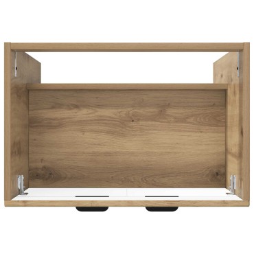 vidaXL Ντουλάπι κάτω από τον νιπτήρα Artisan Δρυς 56x37,5x81 εκ 1 τεμ.
