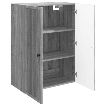 vidaXL Τοίχου Ντουλάπα Γκρι Sonoma 66x34,5x90 εκ
