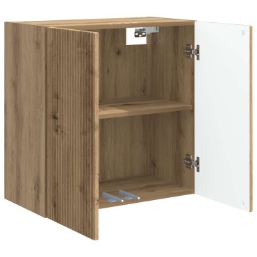 vidaXL Τοίχου Ντουλάπα 59x31x60cm Επεξεργασμένο Ξύλο Artisan Δρυς