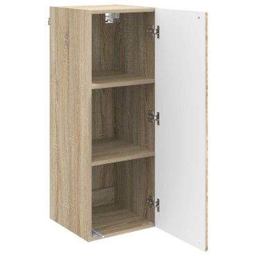 vidaXL Τοίχου Ντουλάπα Sonoma Δρυς 33x34,5x90 εκ