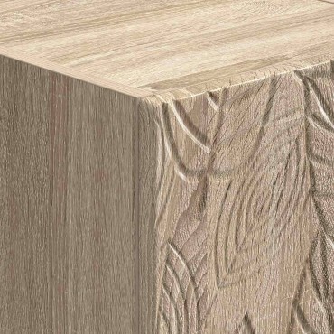 vidaXL Τραπεζάκι Τοίχου 59x34,5x17cm Επεξεργασμένο Ξύλο
