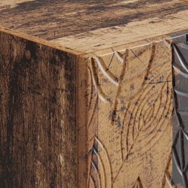 vidaXL Τραπεζάκι Τοίχου 87,5x34,5x17cm Επεξεργασμένο Ξύλο