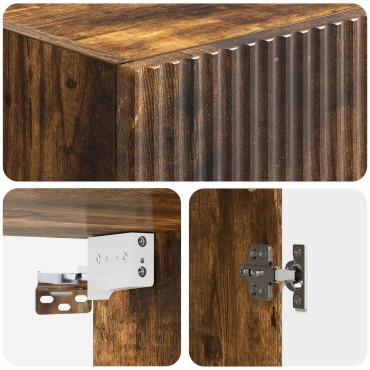 vidaXL Τοίχου Ντουλάπα 33x34,5x90cm Επεξεργασμένο Ξύλο