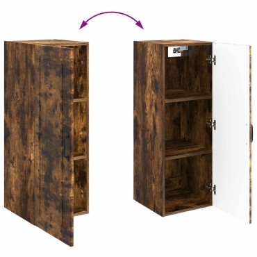 vidaXL Τοίχου Ντουλάπα 33x34,5x90cm Επεξεργασμένο Ξύλο