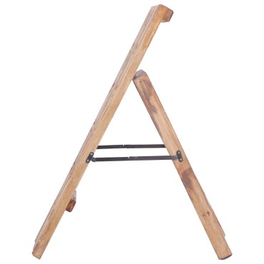 vidaXL Ραφιέρα Κρασιών για 15 Φιάλες 26x50x70cm Μασίφ Μαόνι 1 τεμ.