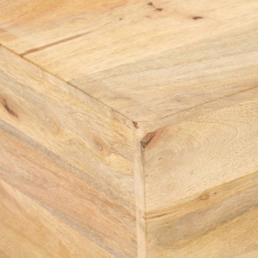 vidaXL Τραπεζάκι Σαλονιού σε Σχήμα «V» 66x66x30cm Μασίφ Ξύλο Μάνγκο 1 τεμ.