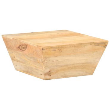 vidaXL Τραπεζάκι Σαλονιού σε Σχήμα «V» 66x66x30cm Μασίφ Ξύλο Μάνγκο 1 τεμ.