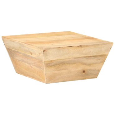 vidaXL Τραπεζάκι Σαλονιού σε Σχήμα «V» 66x66x30cm Μασίφ Ξύλο Μάνγκο 1 τεμ.