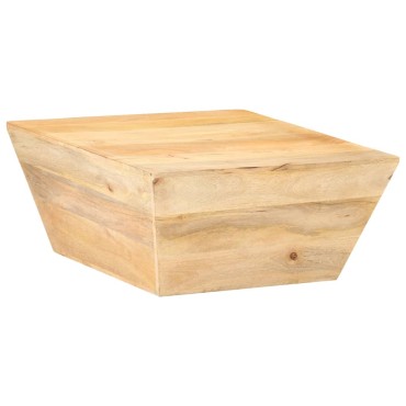 vidaXL Τραπεζάκι Σαλονιού σε Σχήμα «V» 66x66x30cm Μασίφ Ξύλο Μάνγκο 1 τεμ.