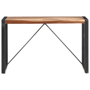 vidaXL Τραπεζαρία 120x60x75cm από Μασίφ Ξύλο 1 τεμ.