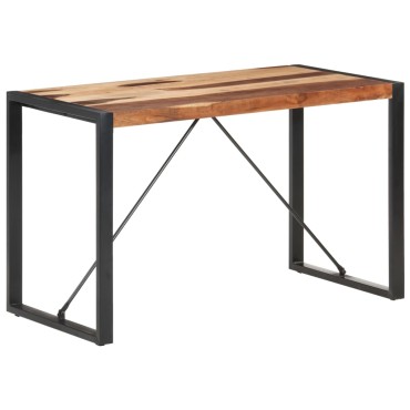vidaXL Τραπεζαρία 120x60x75cm από Μασίφ Ξύλο 1 τεμ.
