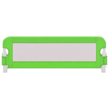 vidaXL Μπάρα Κρεβατιού Προστατευτική Πράσινη 120x42 εκ. από Πολυεστέρα