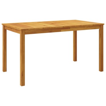 vidaXL Σετ Τραπεζαρίας Κήπου 5 τεμ. 140x80x74cm από Μασίφ Ξύλο Ακακίας
