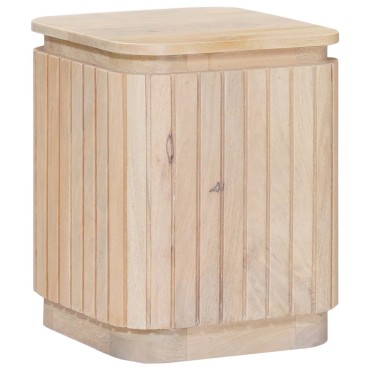 vidaXL Χειροποίητο Σετ Τραπεζιών 2 τεμ. Λευκό 45x45x45cm