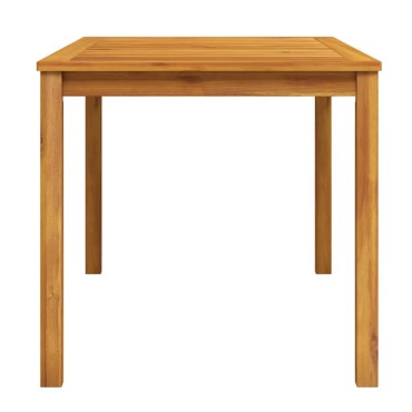vidaXL Τραπέζι Κήπου 140x80x74cm από Μασίφ Ξύλο Ακακίας 1 τεμ.