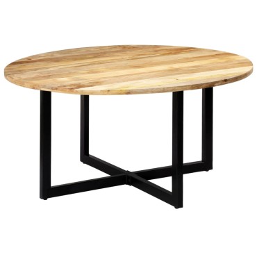 vidaXL Τραπεζαρία 150x73cm από Μασίφ Ξύλο Μάνγκο 1 τεμ.