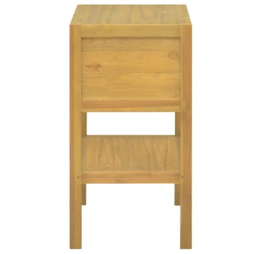 vidaXL Έπιπλο Μπάνιου 60x40x75cm από Μασίφ Ξύλο Teak 1 τεμ.