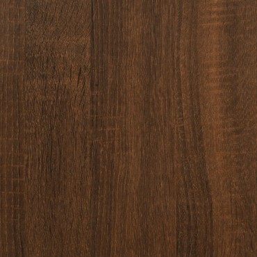 vidaXL Βιβλιοθήκη 5 Επιπέδων Καφέ Δρυς 60x30x154cm Επεξεργ. Ξύλο 1 τεμ.
