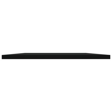 vidaXL Ράφια Βιβλιοθήκης 8 τεμ. Μαύρα 80x40x1,5cm από Μοριοσανίδα