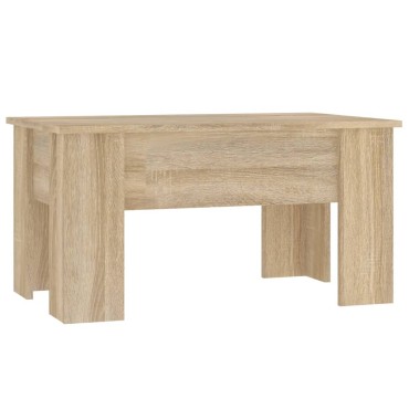 vidaXL Τραπεζάκι Σαλονιού Sonoma Δρυς 79x49x41cm Επεξεργασμένο Ξύλο 1 τεμ.