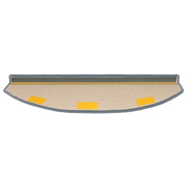 vidaXL Αυτοκόλλητα Ματ Σκαλοπατιών 15 τεμ. 80 x 24,5 x 3,5 εκ.
