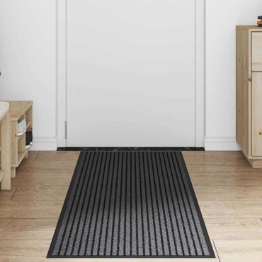 vidaXL Χαλάκι Εξώπορτας Μαύρο 60 x 150 cm Πολυπροπυλένιο