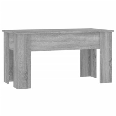 vidaXL Τραπεζάκι Σαλονιού Γκρι Sonoma 101x49x52cm Επεξεργασμένο Ξύλο 1 τεμ.