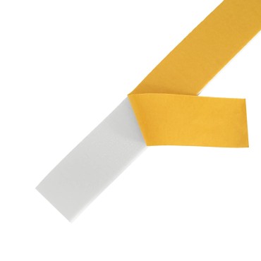 vidaXL Αυτοκόλλητη ταινία αφρού 2 τμχ. Λευκό 15mm x 10m Χ foam CR