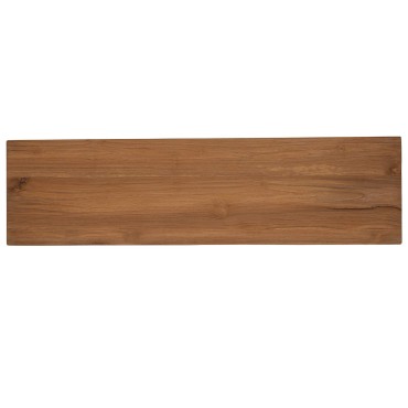 vidaXL Έπιπλο τηλεόρασης 110x30x40cm Φυσικό Στερεό Ξύλο Τίκ