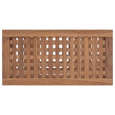 vidaXL Τραπέζι Πλευρικής Μπανιέρας Φυσικό 60 x 30 x 45 cm