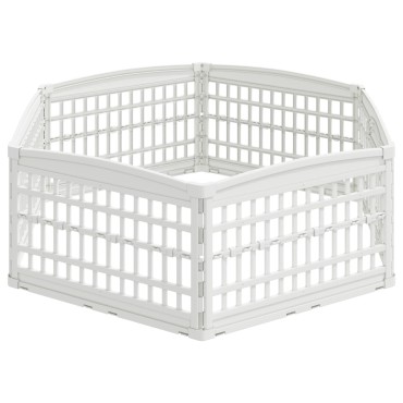 vidaXL Παιχνιδόσπιτο Σκύλου 6 Πάνελ 177,5 x 154,5 x 58 εκ Πλαστικό