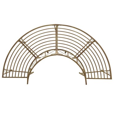 vidaXL Παγκάκι Δέντρου 4 -θέσιο 160x80x89cm steel Αρχαίο Καφέ 1 τεμ.