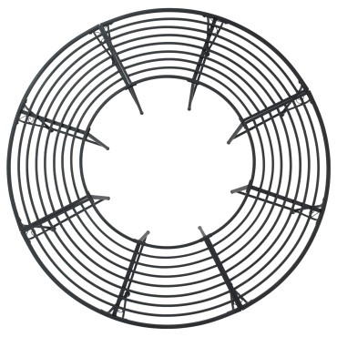 vidaXL Παγκάκι Δέντρου 8-Αριθμός καθισμάτων 160x44cm Ατσάλι Μαύρο 1 τεμ.