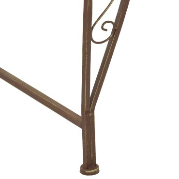vidaXL Παγκάκι Δέντρου 8-Αριθμός καθισμάτων 160x44cm Ατσάλι 1 τεμ.