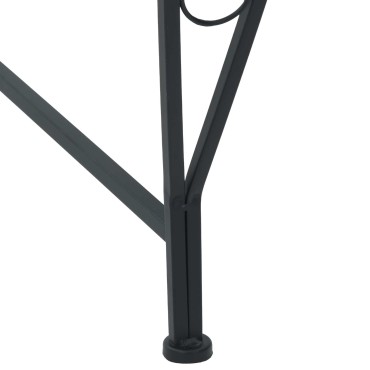 vidaXL Παγκάκι Δέντρου 4-Αριθμός καθισμάτων 160x80x89cm Ατσάλι 1 τεμ.