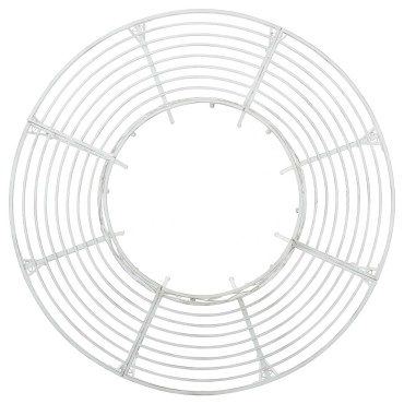 vidaXL Παγκάκι Δέντρου 8-Αριθμός καθισμάτων 160x89cm Ατσάλι 1 τεμ.