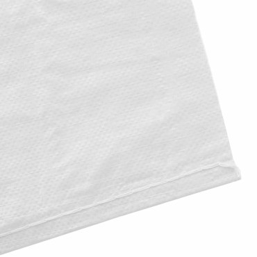 vidaXL Υφασμάτινοι σακίδες 50 τεμ. Λευκό 40 x 60 cm PP