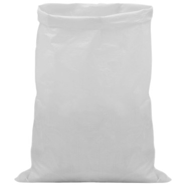 vidaXL Υφασμάτινοι σακίδες 100 τμχ. Λευκό 40 x 60 cm PP