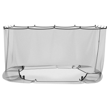 vidaXL Κουνούπι για Περίπτερο 220 mesh Μαύρο 4,5 x 3 x 2 μ Πολυεστέρας