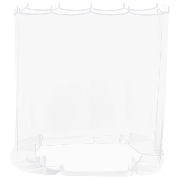 vidaXL Κουνούπι για Περίπτερο 220 mesh Λευκό 2 x 2 x 2 m Πολυεστέρας