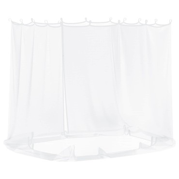 vidaXL Κουνούπι για Περίπτερο 220 mesh Λευκό 2 x 2 x 2 m Πολυεστέρας
