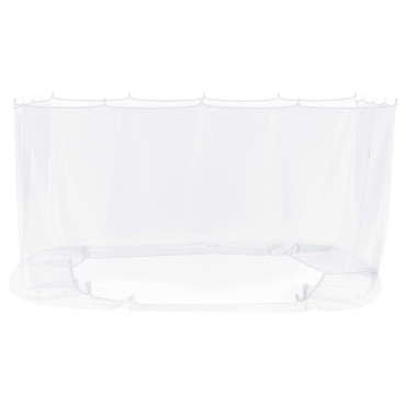 vidaXL Κουνούπι για Περίπτερο 220 mesh Λευκό 4 x 3 x 2 cm Πολυεστέρας