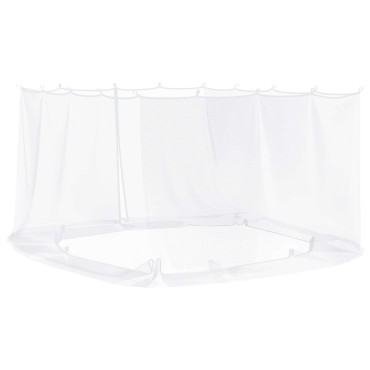 vidaXL Κουνούπι για Περίπτερο 220 mesh Λευκό 4 x 3 x 2 cm Πολυεστέρας