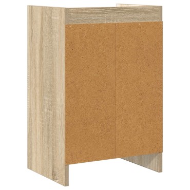 vidaXL Κομοδίνα 2 τεμ. Sonoma Δρυς 40x30x60cm Επεξεργασμένο Ξύλο