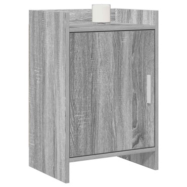 vidaXL Κομοδίνα 2 τεμ. Γκρι Sonoma 40x30x60cm Επεξεργασμένο Ξύλο