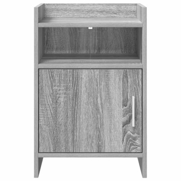 vidaXL Κομοδίνα Γκρι Sonoma 40x36x60cm Επεξεργασμένο Ξύλο 1 τεμ.