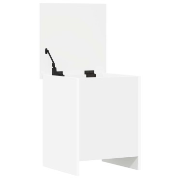 vidaXL Θήκη Αποθήκευσης Λευκό 40x40x50cm Επεξεργασμένο Ξύλο